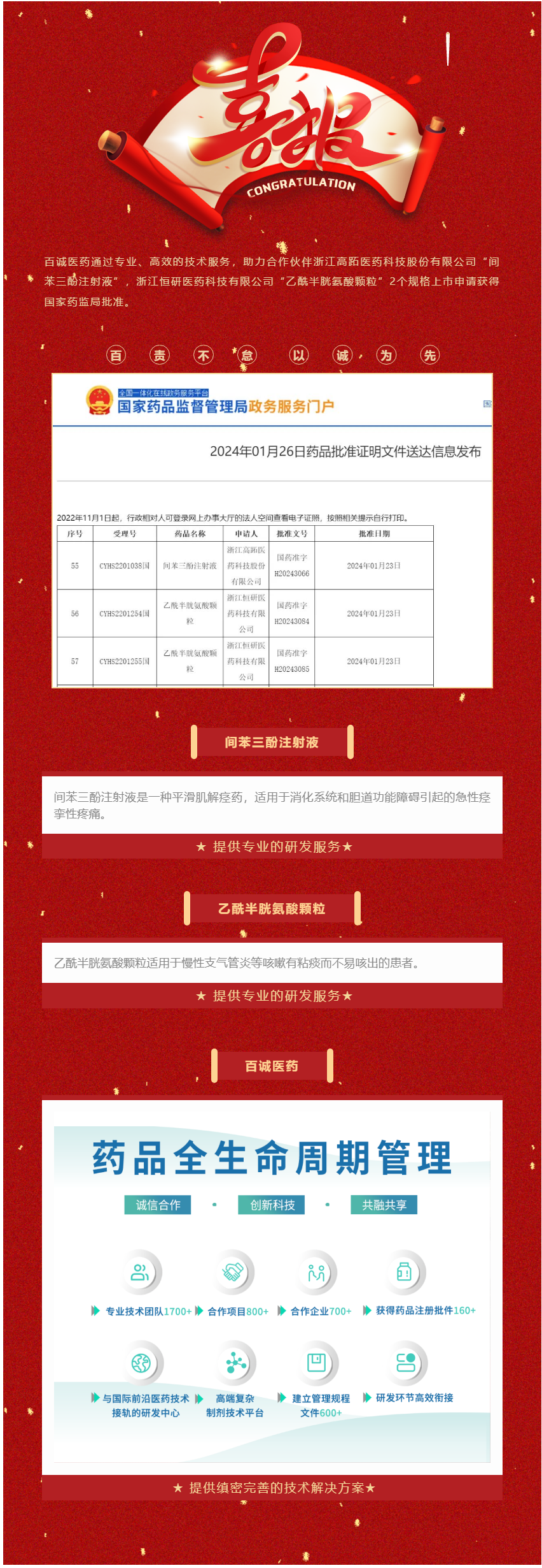 捷报频传！百诚医药助力合作伙伴2个品种3个规格获批！.png